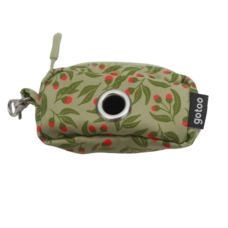 Gotoo Porta-sacos estampado floral para c&atilde;es, , large Imagem n&uacute;mero 1