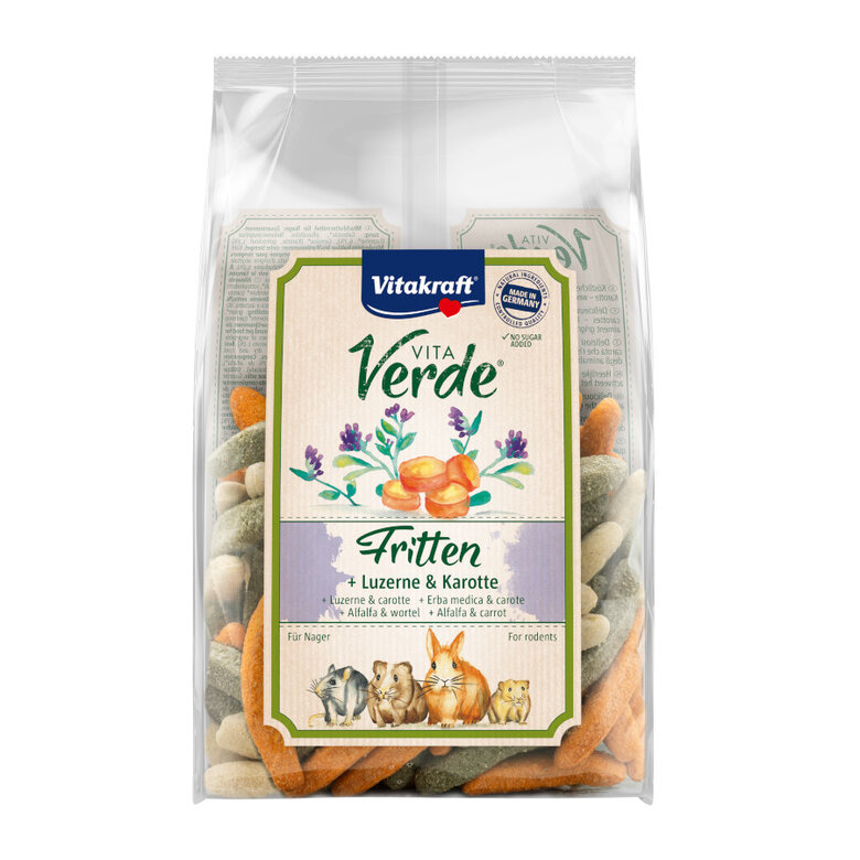 200 g Vitakraft Fritten Barras Legumes para coelhos,  Imagem número 1 200 g Vitakraft Fritten Barras Legumes para coelhos, , large Imagem número 1