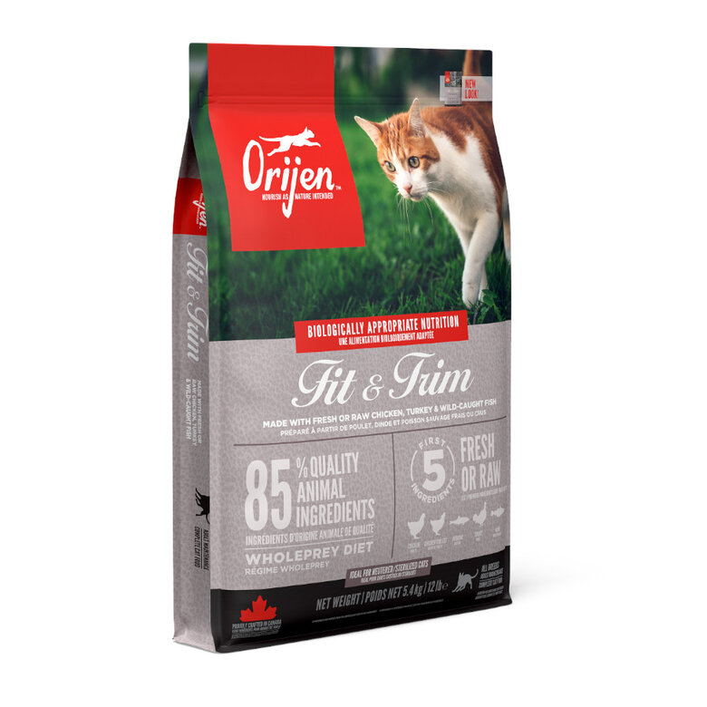 5.4 kg Orijen FitYTrim ração para gatos,  Imagem número 1 5.4 kg Orijen FitYTrim ração para gatos, , large Imagem número 1