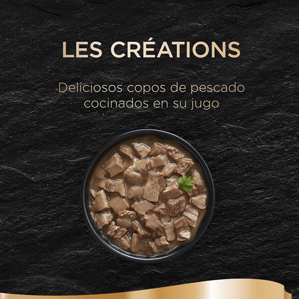4 saquetas x 85 g Sheba Les Cr&eacute;ations Peixe Molho em Saqueta para Gatos - Multipack, , large Imagem n&uacute;mero 3