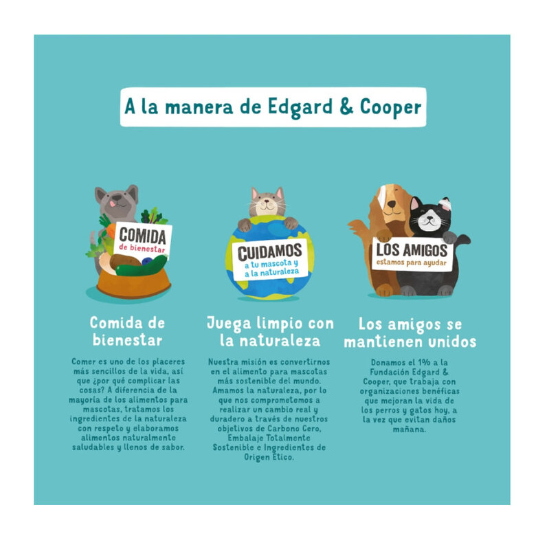 400 g Edgard y Cooper Grain Free salmão e peru latas para cães,  Imagem número 2 400 g Edgard y Cooper Grain Free salmão e peru latas para cães, , large Imagem número 2