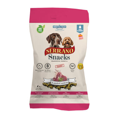 Mediterranean Natural Serrano Biscoitos Cordeiro para cães