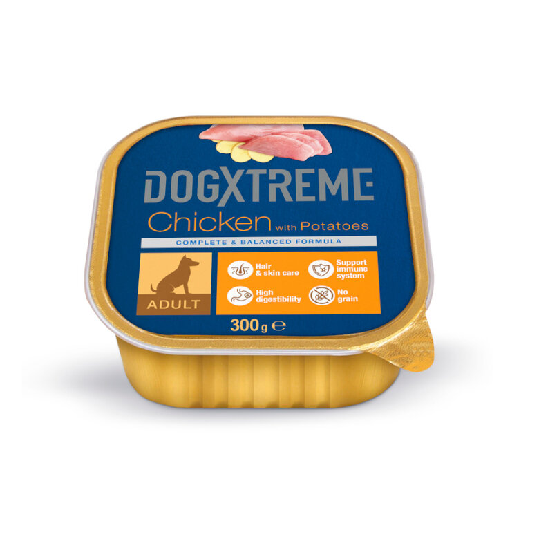 Dogxtreme Adult Frango e Batatas terrina para cães, , large image number null