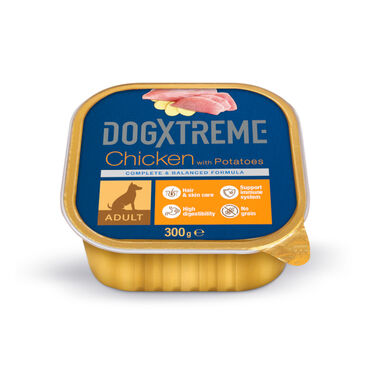 Dogxtreme Adult Frango e Batatas terrina para cães