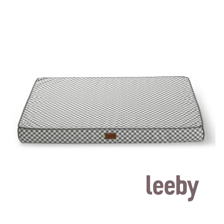 Leeby Colchão vichy antiderrapante para cães,  Imagem número 2 Leeby Colchão vichy antiderrapante para cães, , large Imagem número 2
