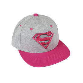 DC Boné Supergirl com viseira plana para humanos