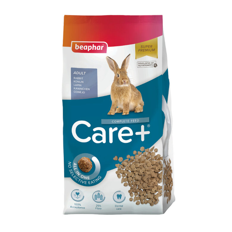 Beaphar Care+ ração para coelhos adultos super premium,  Imagem número 2 Beaphar Care+ ração para coelhos adultos super premium, , large Imagem número 2
