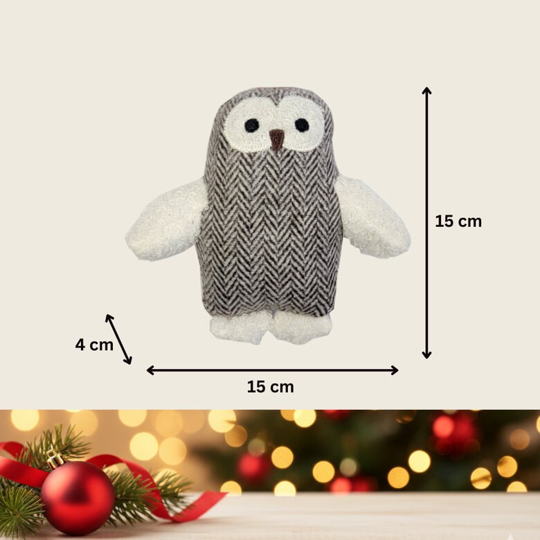 Wonder Christmas Peluche Coruja de Natal para Cães,  Imagem número 4 Wonder Christmas Peluche Coruja de Natal para Cães, , large Imagem número 4