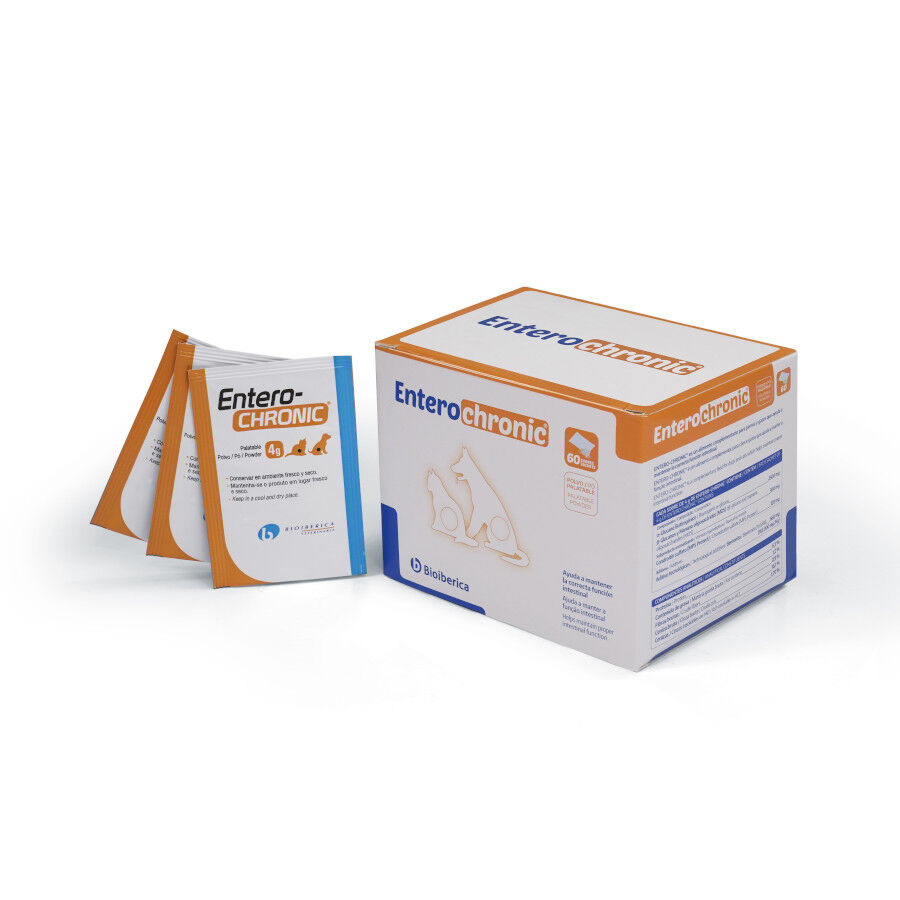 60 saquetas Bioib&eacute;rica Entero-Chronic Antidiarreico para c&atilde;es e gatos, , large Imagem n&uacute;mero 1