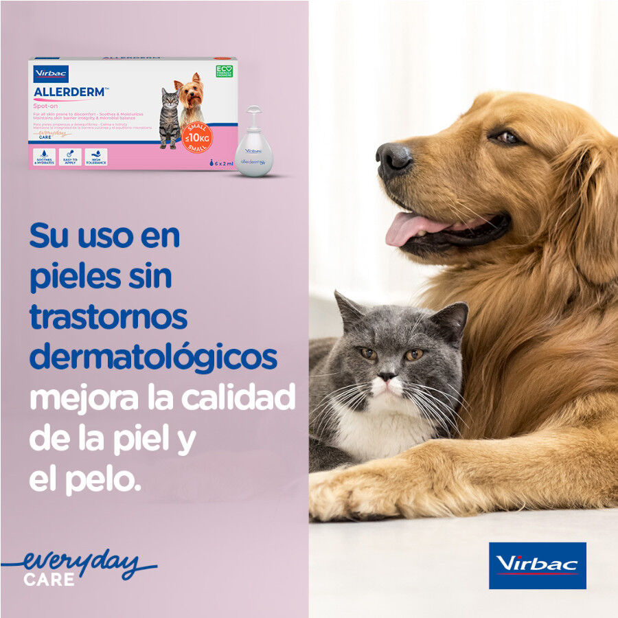 Virbac Allerderm Pipetas dermatol&oacute;gicas Allerderm Spot-On para c&atilde;es e gatos, , large Imagem n&uacute;mero 5