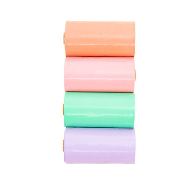 Freedog Eco Line Sacos higiénicos de cor pastel para cães