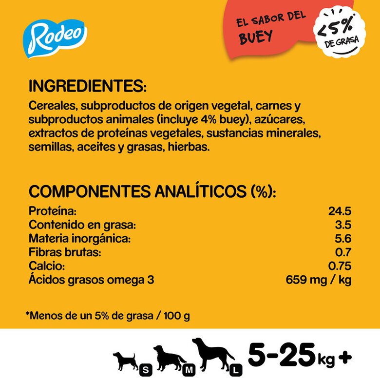 7 sticks Pedigree Rodeo Snack Boi para Cães,  Imagem número 3 7 sticks Pedigree Rodeo Snack Boi para Cães, , large Imagem número 3