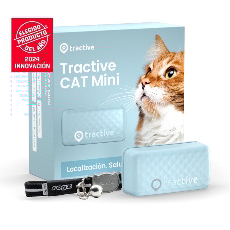 Tractive Cat Mini GPS Tracker Mint para gatos,  Imagem número 2 Tractive Cat Mini GPS Tracker Mint para gatos, , large Imagem número 2