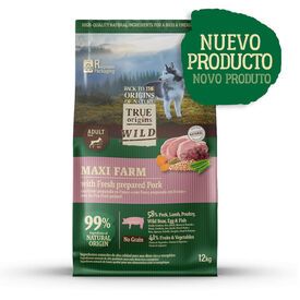 True Origins Wild Maxi Farm ração de porco para cães