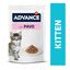 85 g Advance Kitten Peru em molho saquetas, , large Indicador imagem número 2