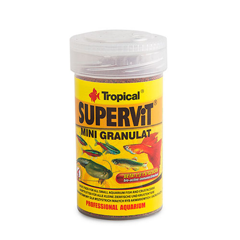 alimentacion_peces_Tropical_Supervit_Mini_Granulat_comida_para_peces_TRL10363021_M Imagem número 1 Tropical Supervit Mini Granulat comida para peces Imagem número 1