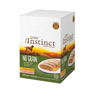 True Instinct Multipack h&uacute;mido c&atilde;o Medium/Maxi Adult 4X300gr
