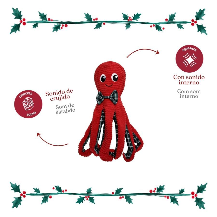 Wonder Christmas Polvo XL Peluche para c&atilde;es, , large Imagem n&uacute;mero 4