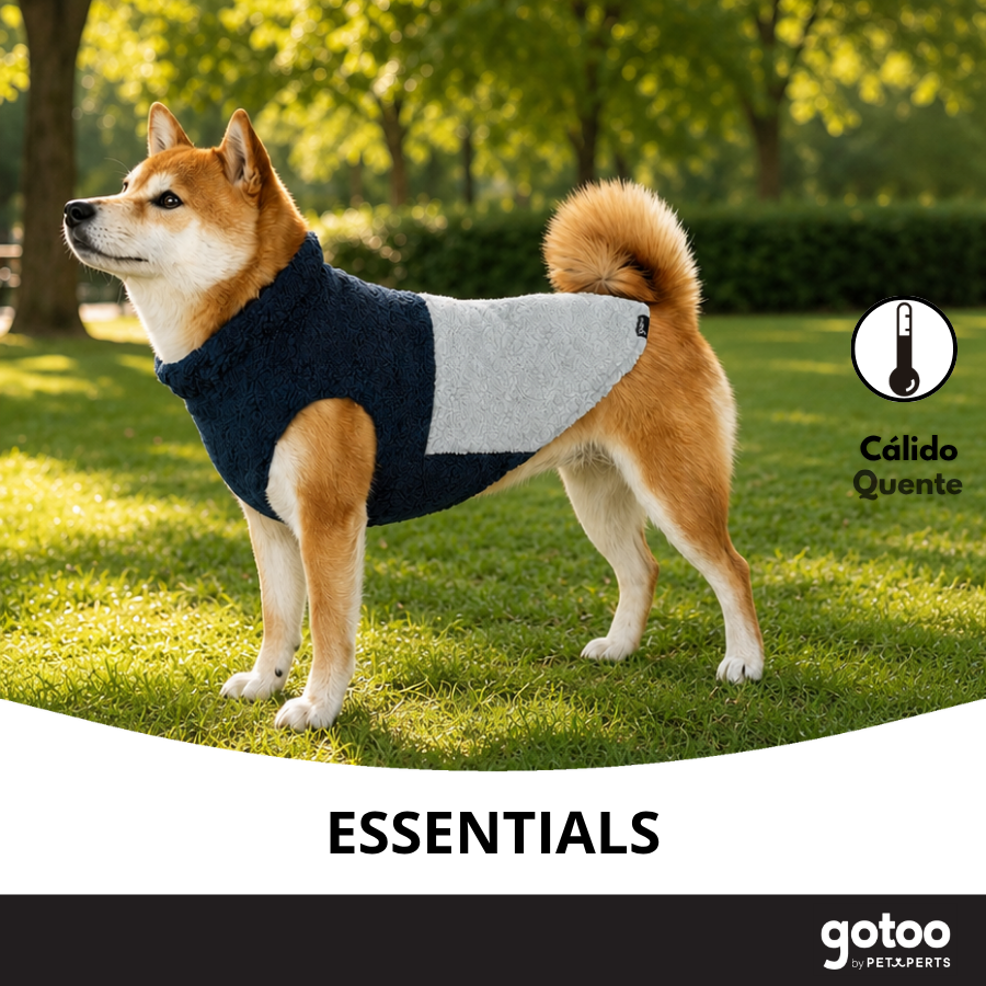 Gotoo Casaco Azul e Cinzento para c&atilde;es, , large Imagem n&uacute;mero 6