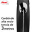 Flexi New Classic Trela extensível com cordão preto para cães, , large Indicador imagem número 3