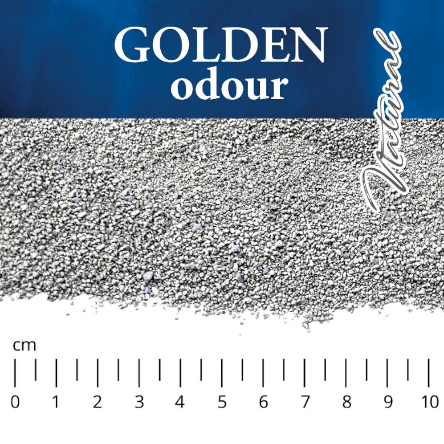 14 kg Golden Odour Areia Aglomerante Absorve Odores para gatos, , large Imagem n&uacute;mero 6