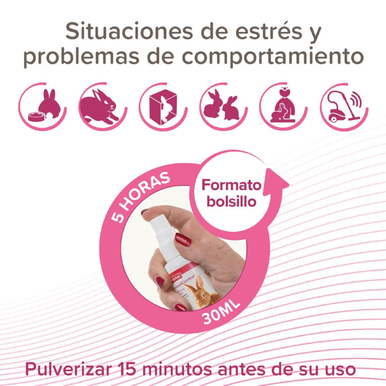 Beaphar Rabbitcomfort Spray tranquilizante para coelhos, , large image number null