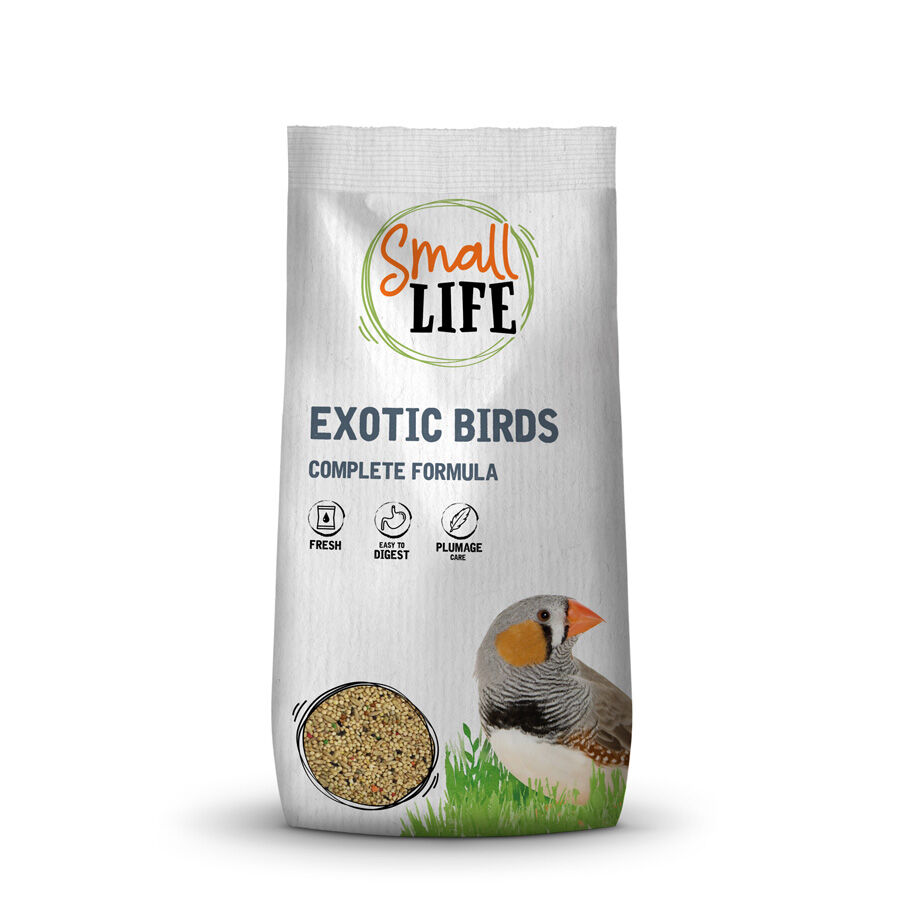 Alimento Small Life para aves ex&oacute;ticas 1 kg Imagem n&uacute;mero 1