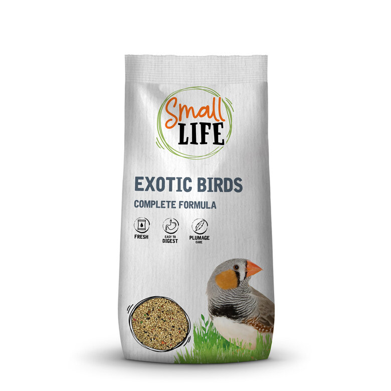 Alimento Small Life para aves exóticas 1 kg Imagem número 1 Alimento Small Life para aves exóticas 1 kg Imagem número 1