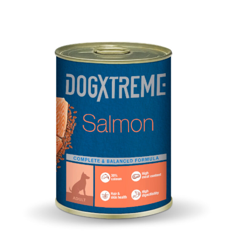 Dogxtreme Adult Salmão em lata para cães, , large image number null