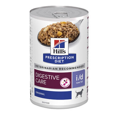 Hill's Prescription Diet Digestive Care Low Fat lata para cães