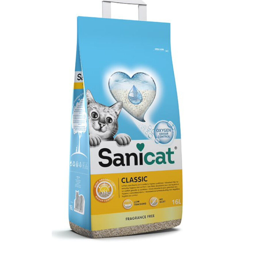 16 L Sanicat Classic Areia Absorvente, , large Imagem n&uacute;mero 1