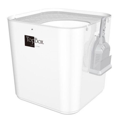 Top Box bandeja arenero cerrado para gatos Imagem n&uacute;mero 1