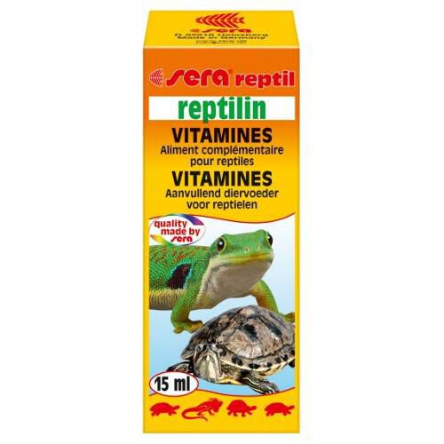 Sera Reptilin vitaminas para reptiles Imagem n&uacute;mero 1