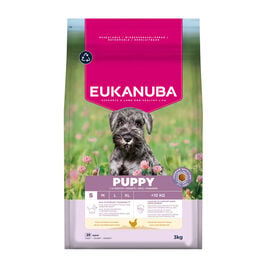 Eukanuba Puppy Ra&ccedil;&atilde;o de frango para c&atilde;es de ra&ccedil;a pequena