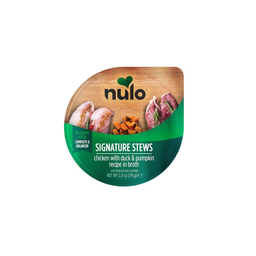 79 g Nulo Signature Stews Frango com Pato em Terrina para gatos, , large Imagem n&uacute;mero 1