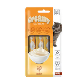 M-Pets Creamy Snack de Frango para gatos