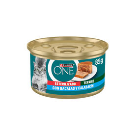 Purina ONE Esterilizado Bacalao Y Calabacín para gatos