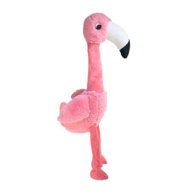 Kong Shakers Honkers Flamingo de peluche para cães