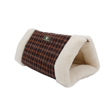 Freecat Cama de túnel castanha