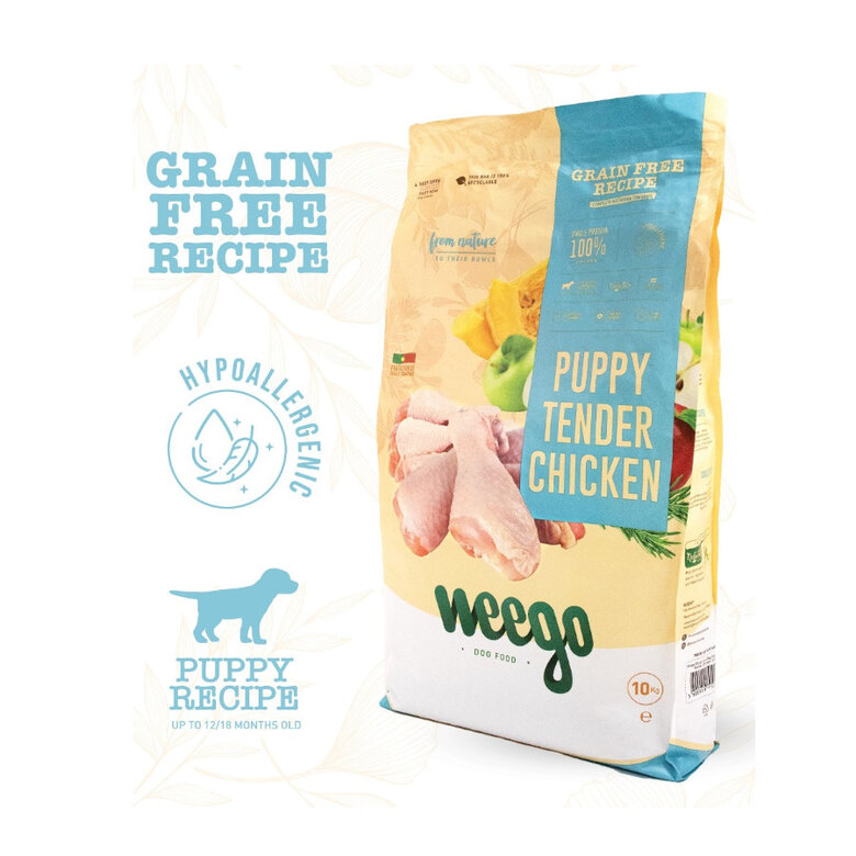 10 kg Weego Grain Free Puppy Tender Frango ração para cachorros ,  Imagem número 2 10 kg Weego Grain Free Puppy Tender Frango ração para cachorros , , large Imagem número 2