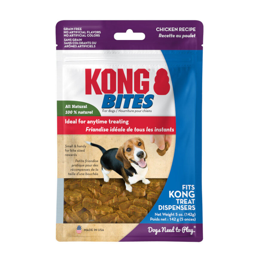 141 g Kong Bocaditos Bites Premium Frango para c&atilde;es, , large Imagem n&uacute;mero 1