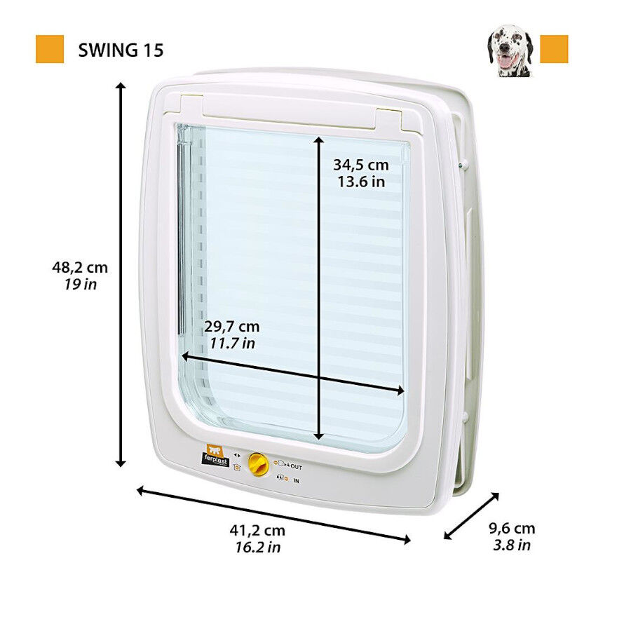 Ferplast Swing 15 porta t&uacute;nel para c&atilde;es e gatos, , large Imagem n&uacute;mero 2