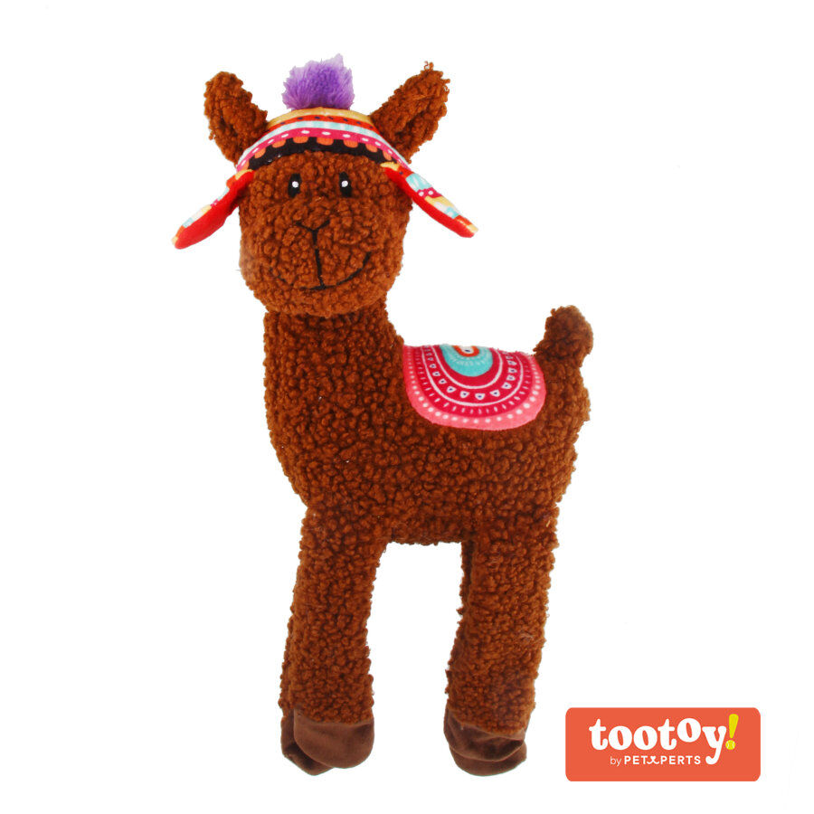Tootoy! Comfort Long Legs Alpaca peluche com som para c&atilde;es, , large Imagem n&uacute;mero 1