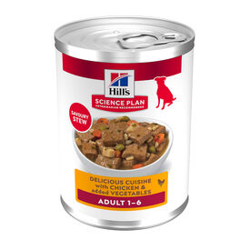 Hill's Science Plan Adult Comida h&uacute;mida de Frango e Legumes para c&atilde;es