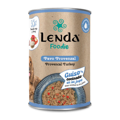 Lenda Provencal Turkey Lata para cães