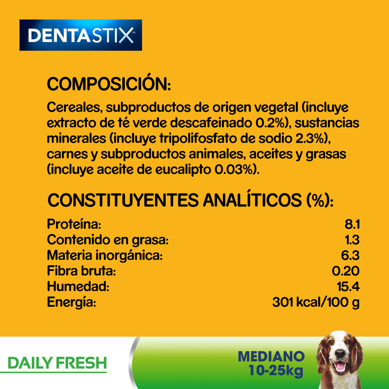 7 sticks Pedigree Dentastix Fresh Snacks Dentários para Cães Médios,  Imagem número 8 7 sticks Pedigree Dentastix Fresh Snacks Dentários para Cães Médios, , large Imagem número 8