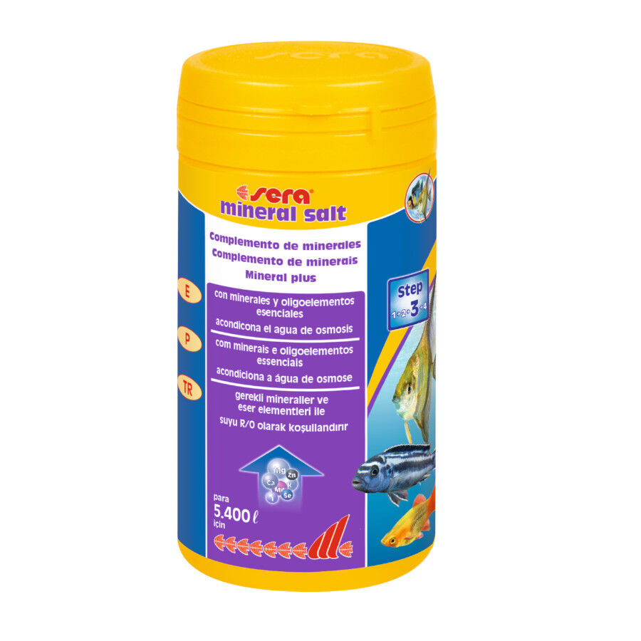 Sera Mineral Salt acondicionador para acuario Imagem n&uacute;mero 1