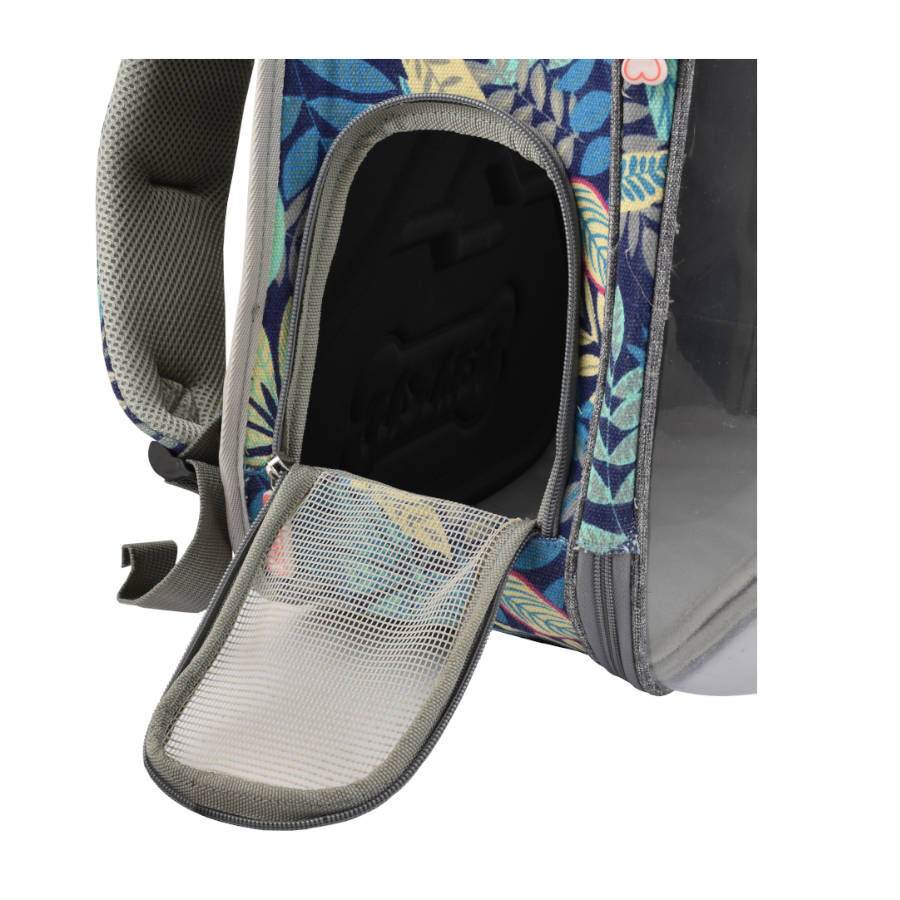 Nayeco Space Mochila con Esfera Azul para c&atilde;es e gatos, , large Imagem n&uacute;mero 3