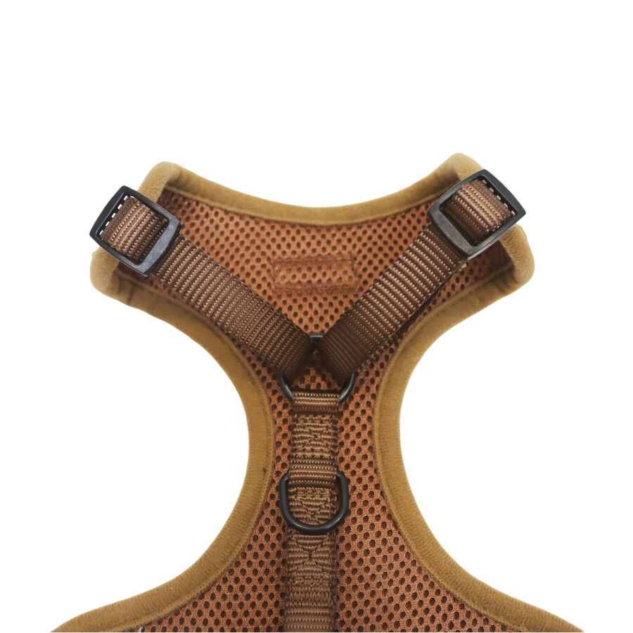 Gotoo Peitoral ajust&aacute;vel teddy castanho para c&atilde;es, , large Imagem n&uacute;mero 5