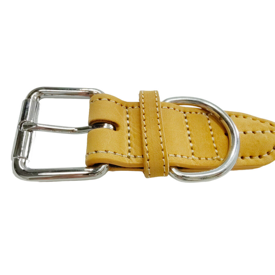 Gotoo Coleira em couro azul para c&atilde;es, , large Imagem n&uacute;mero 3